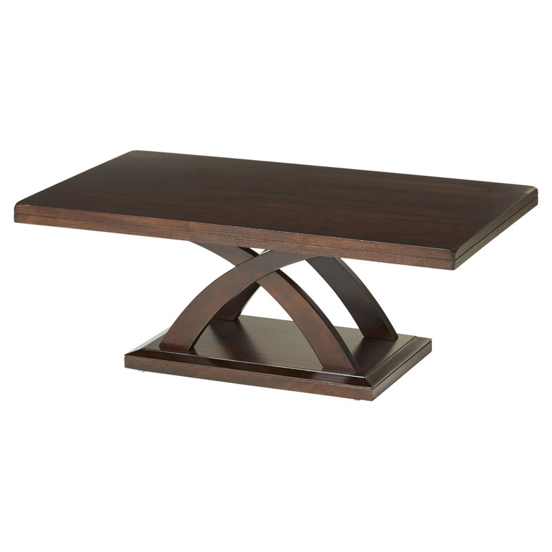 Winston Porter Cross Legs Coffee Table & Reviews Wayfair.ca
